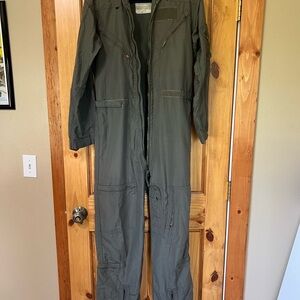 Green Utility Jumpsuit/Flight suit